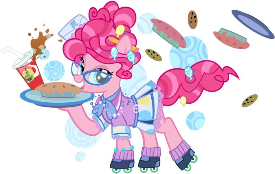 1950s Pinkie Pie- Pi Day 2014 By Pixelkitties - My Little Pony 1940s (900x575)
