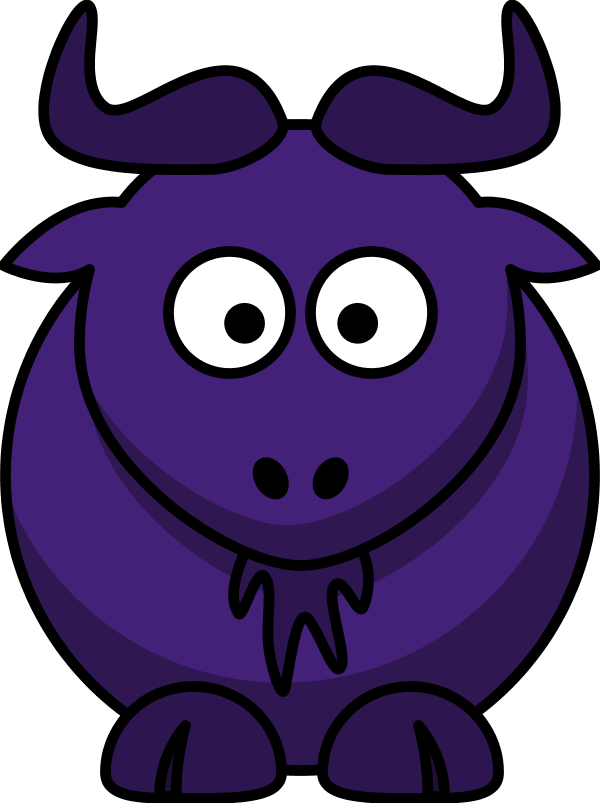 Bull Cartoon Funny - Cartoon Buffalo (600x803)