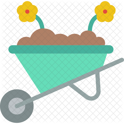 Wheel Barrow Icon - Wheel Barrow Icon (512x512)
