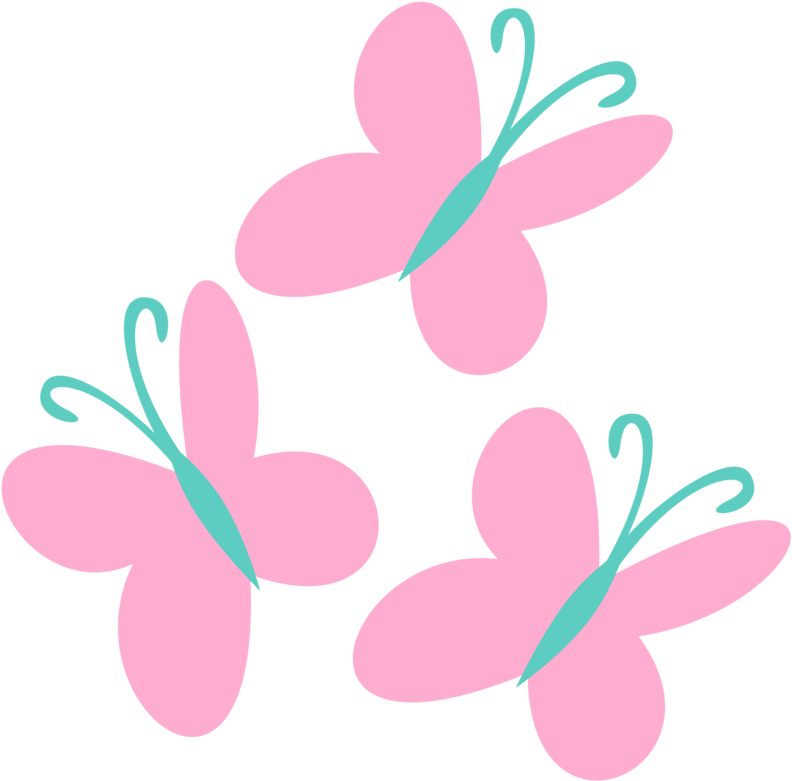 Butterfly Net Vector Download - My Little Pony Cutie Mark Fluttershy (900x900)