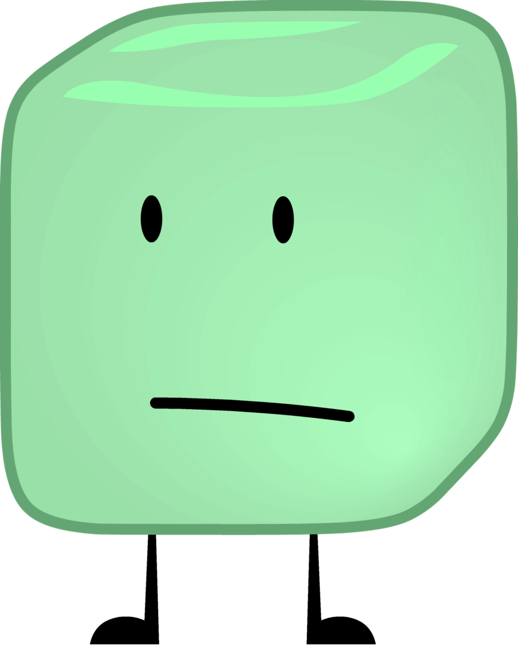 Acid Ice Cube By Brownpen0 - Bfdi Acid Bubble (1024x1278)
