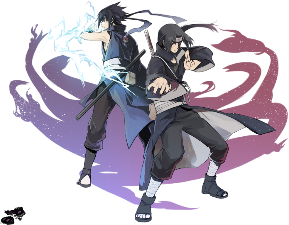 Itachi Vs Sasuke Png (1024x772)