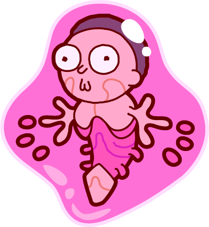 Test X46 Morty - Pocket Mortys Morty Prototipo X46 (413x448)