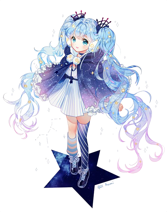 Render Anime 83 By Takitorikinomoto - Vocaloid Miku (564x714)