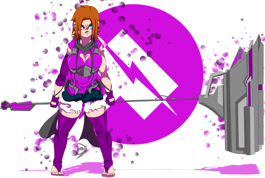 Rwby - Grimm Tales - Nora - Test Design 1 By Darkesper - Rwby Grimm Nora (900x604)
