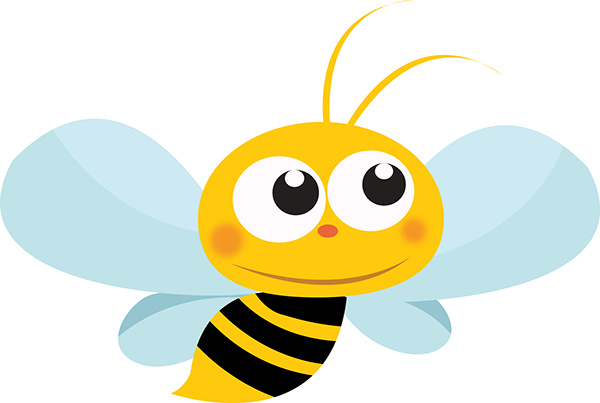 Spending My Free Time For Some Cartoon Creations - Honeybee (600x403)