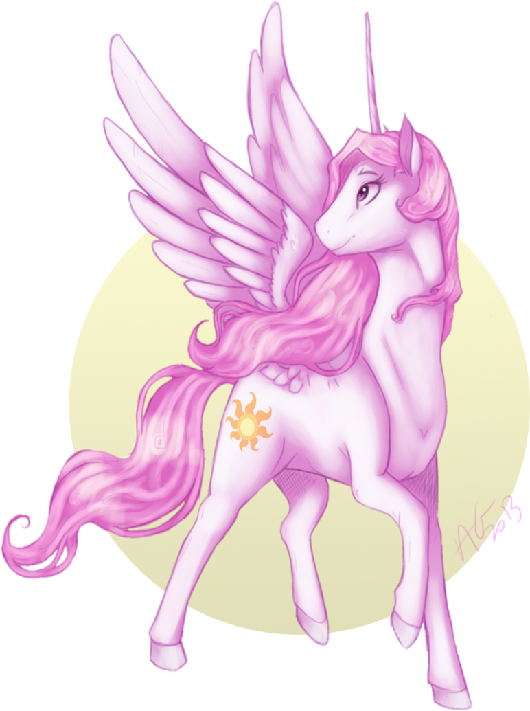 Young Celestia Styel Test By Baisre - Fairy (772x1035)