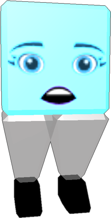 This Is Ice Cube From Bfdi/bfdia/idfb - Cartoon (768x768)