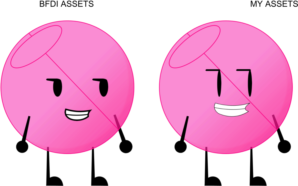 Asset Test By Ttnofficial - Bfdi Assets Mouth - (1024x652) Png Clipart ...