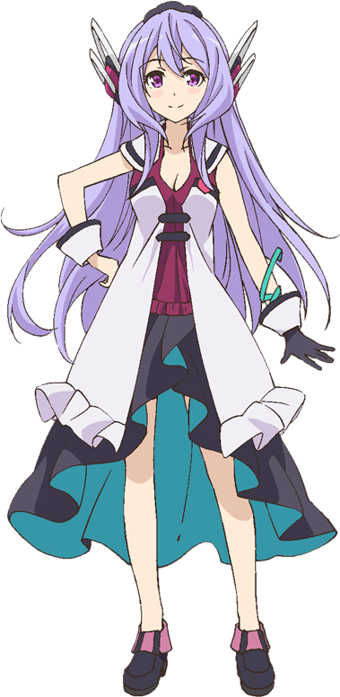 Sylvia Lyyneheym Anime Concept Art - Sylvia Gakusen Toshi Asterisk (400x850)