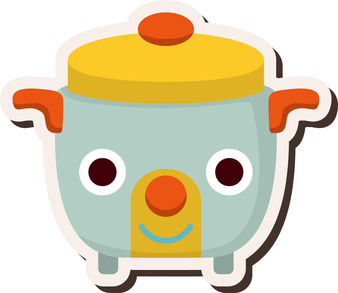 Euclidean Vector Rice Cooker Illustration - Euclidean Vector Rice Cooker Illustration (1434x1245)