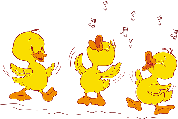 Dizzy Ducklings - Animated Duck (600x389)