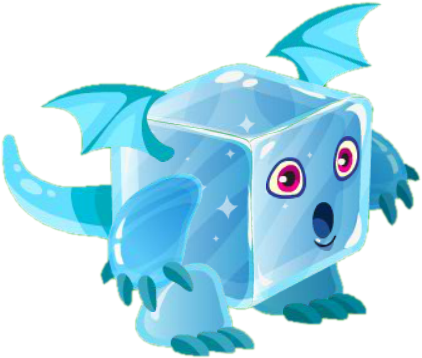 Frozen Ice Cube Png Thumbnail For Version As Of - Dragon City Icecube Dragon (450x450)
