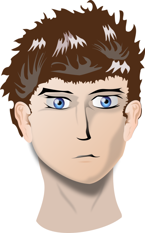 Similar Clip Art - Human Head Clipart (498x800)