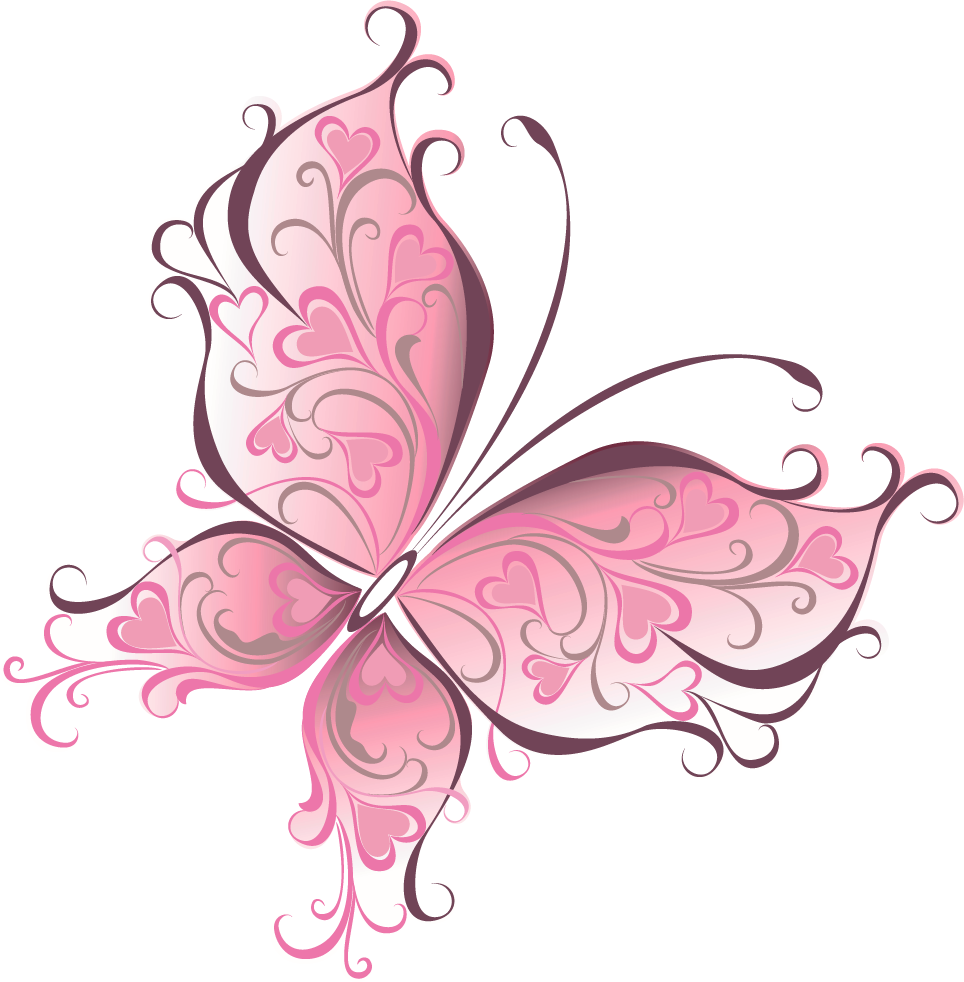 Pink Butterfly Brides (964x982)
