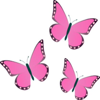 Butterfly Cutie Mark - Butterfly Decal Roblox (420x420)