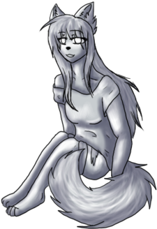 Free-chat Lands Pose By Whitewolf160 - Illustration (400x400)