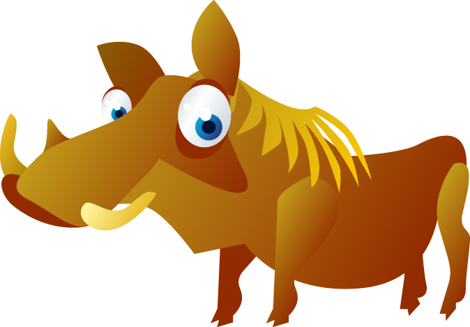 Okapi Lemur Giraffe Illustration - Okapi Lemur Giraffe Illustration (674x469)