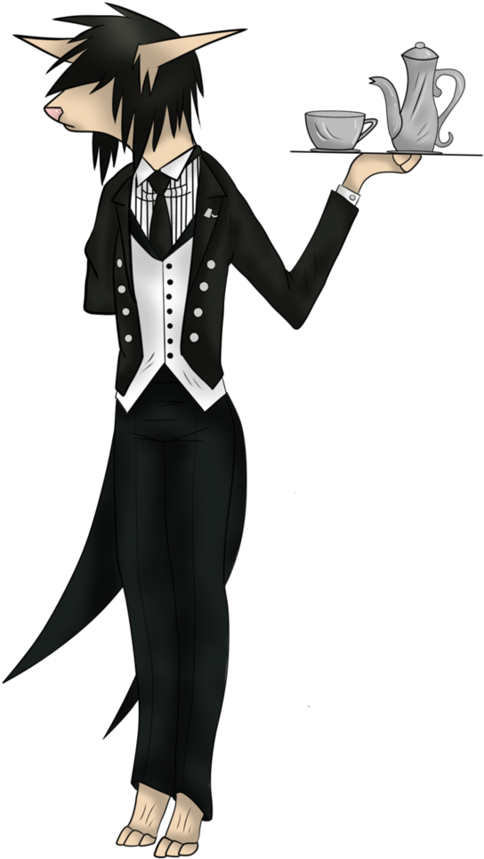 Sebastian Michaelis Chatland Pose [daithii Only] By - Halloween Costume (670x1193)