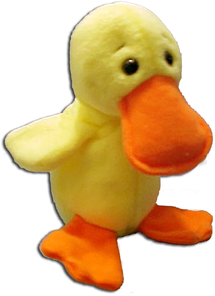 1 Dozen Ty Beanie Babies Quackers The Duck Stuffed - Beanie Babies (753x1030)