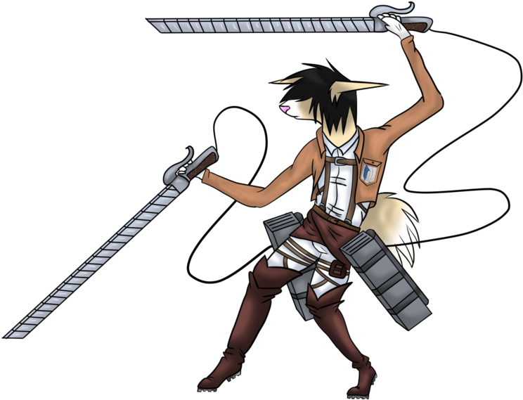 Aot Pose Daithii Only [not Free] By Underscoreme - Cartoon (1024x575)