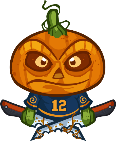 Jack O'lantern - Cartoon (500x500)