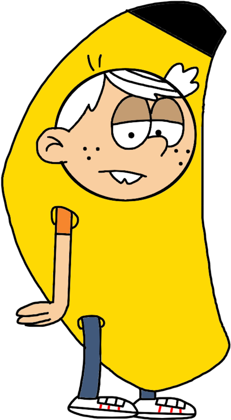 Lincoln Loud Dressed As A Banana By Marcospower1996 - Lincoln Loud (900x900)