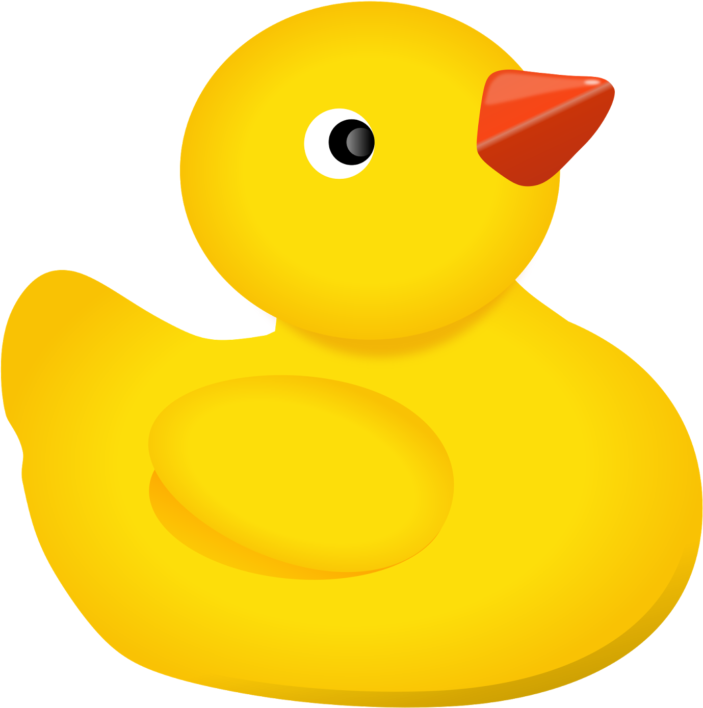 Rubber Duck Png Images, Yellow Rubber Duck Png - Rubber Duck (1600x1600)