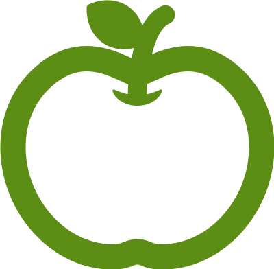 Apple - Time Icon Png Green (400x392)