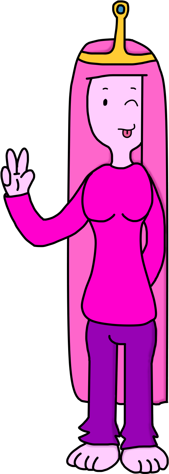 Princess Bubblegum By Tehmaster001 - Princess Bubblegum By Tehmaster001 (700x1650)