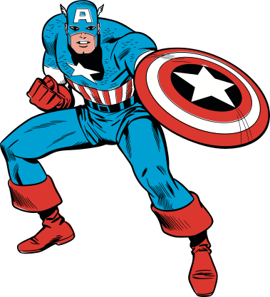 Now You Can Have Flooring Worthy Of Asgard, And Make - Captain America Logo Magnet (379x417)