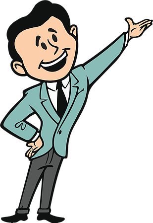 The Best Flooring Products Available - Person Presenting Something Cartoon (309x449)