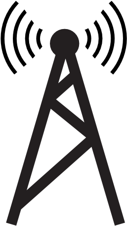 Cell Site Computer Icons Mobile Phones Telecommunications - Radio Tower Icon Png (512x512)