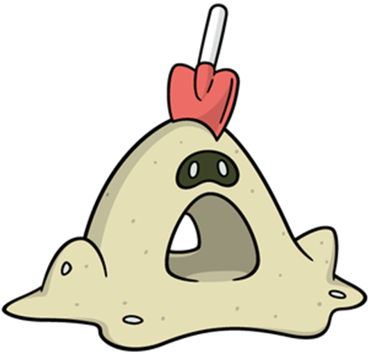 Sandygast - - Pokemon Sandygast (530x530)