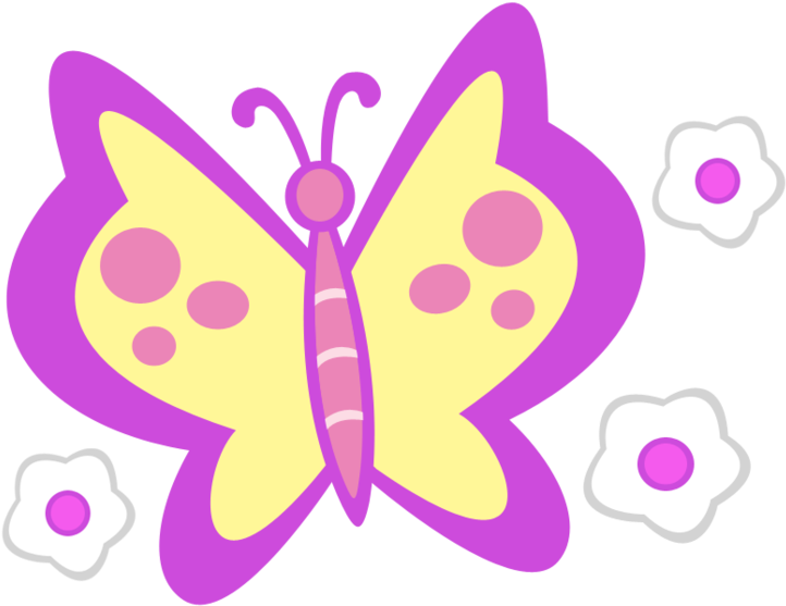 Fluttershy G3 Fused By Durpy - Mlp Butterfly Cutie Mark (894x894)