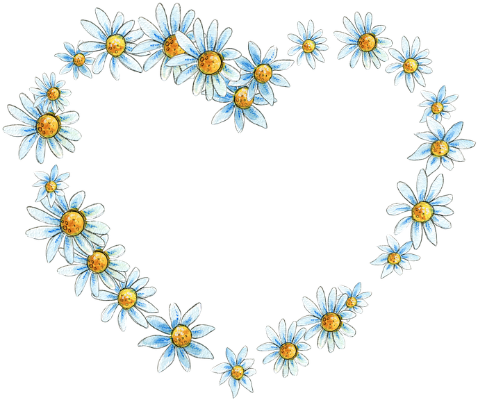 Flowers And Butterflies And Hearts 9, Buy Clip Art - Picture Frame (811x720)
