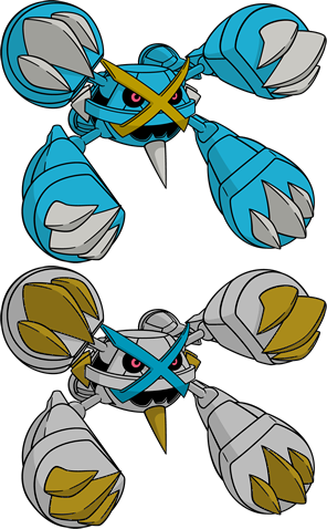 Shiny Megametagross Dream World By Krocf4 - Pokemon Mega Metagross Shiny (296x478)
