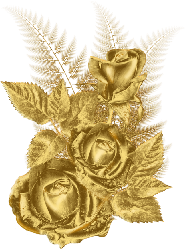 Rose - Http - //th05 - Deviantart - Net/fs70/pre/i/ - Golden Flower Transparent (779x1026)