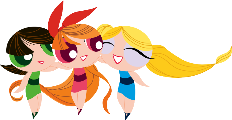 Powerpuff Girls Dream In Style Vector By Thiago082 - Comics (800x416)