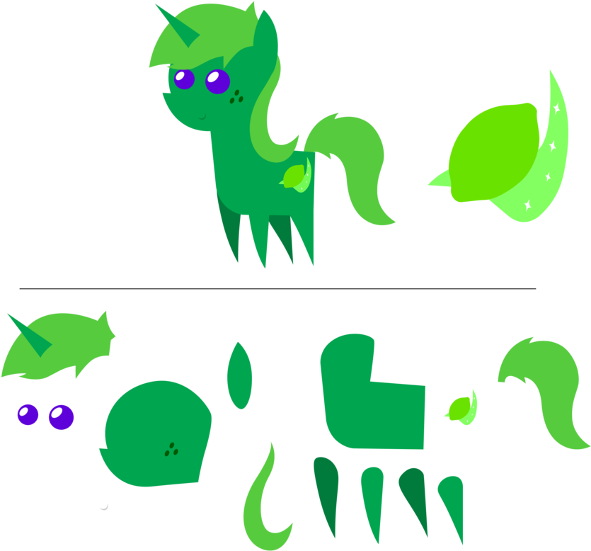 Lime Dream By Estories - Cartoon (947x844)