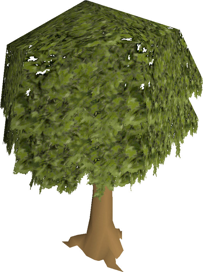 Oak Tree - Runescape Tree (694x926)