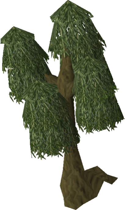 Black Oak Casino - Runescape Willow Tree (409x689)