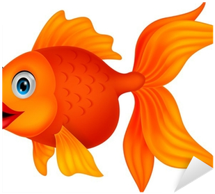 Gold Fish Cartoon (400x400)