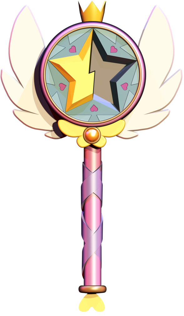 Star Butterfly Wand Season 2 3d Model By Popi01234 - Star Butterfly Wand Season 2 (758x1053)