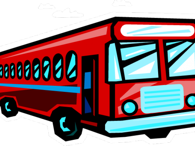 Bus Cliparts Transparent - Clip Art Bus (640x480)