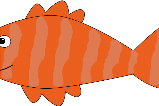 Salmon Clipart Tiny Fish - Cartoon Fish (640x480)