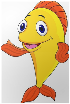 Cartoon Fish Standing Up (400x400)