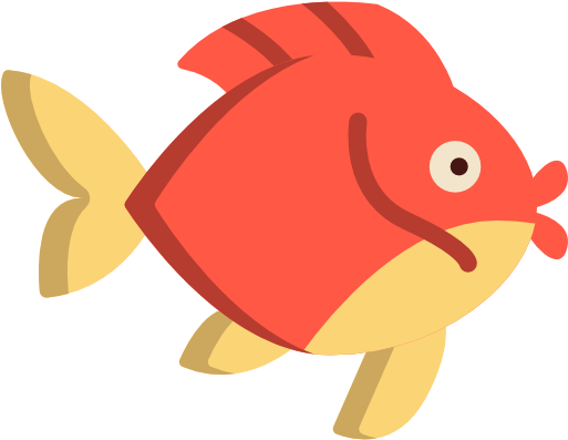 Goldfish Animal Computer Icons Clip Art - Pez Icono Color (512x512)