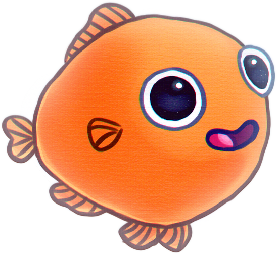 Fawnbun 367 45 Goldfish By Idjpanda - Cartoon (548x503)