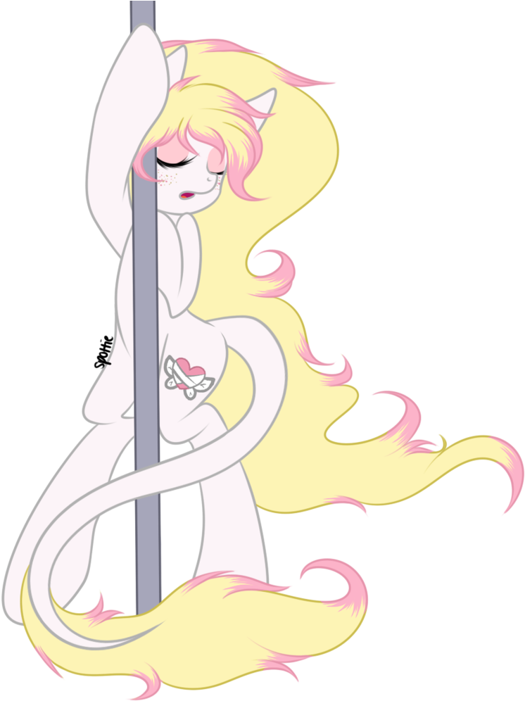 Sexay Pole Dance By Spottie-dots - Illustration (786x1017)